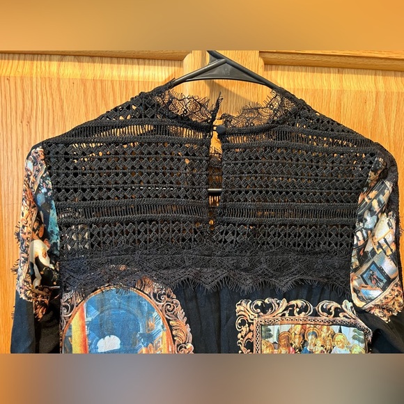 Vintage Silk & Lace Women’s Dress Size Small - Picture 9 of 16